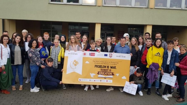 Mehmetçik Lisesi Gdansk Şehrinde