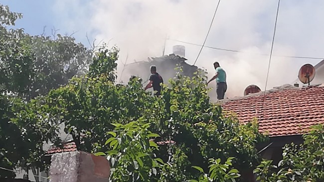 Sungurlu’da Korkutan Yangın