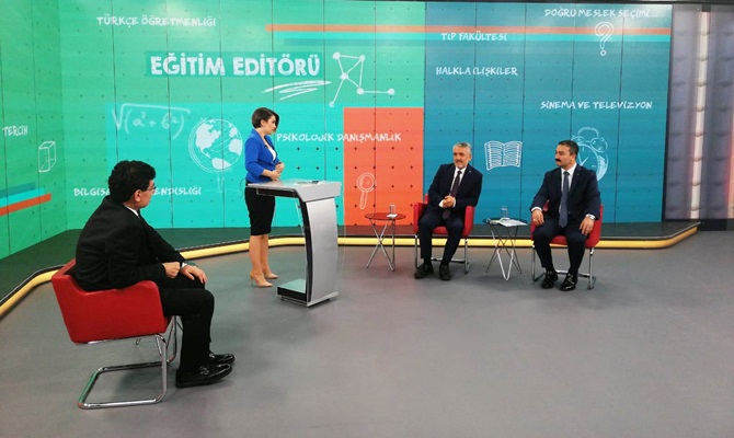 Rektör TRT Haber’in Konuğu Oldu