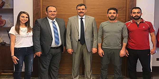 Zirve Spor Kulübü’nden Vali Çiftçi’ye Ziyaret