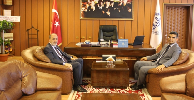 Başsavcı Ağca’dan, Müftüye Ziyaret