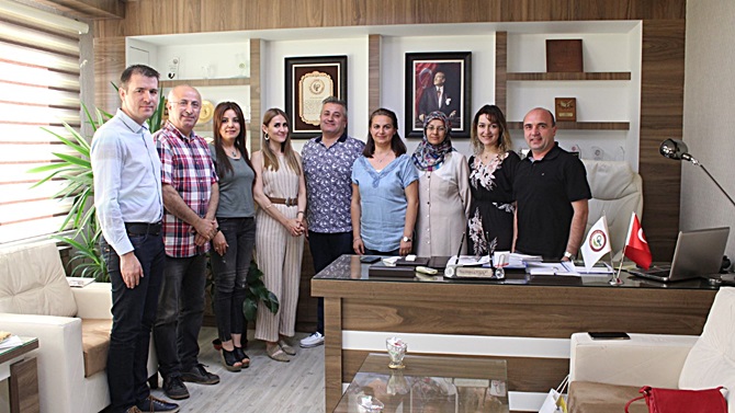 ÇÖLYAK’ dan Eczacılar Odasına Ziyaret