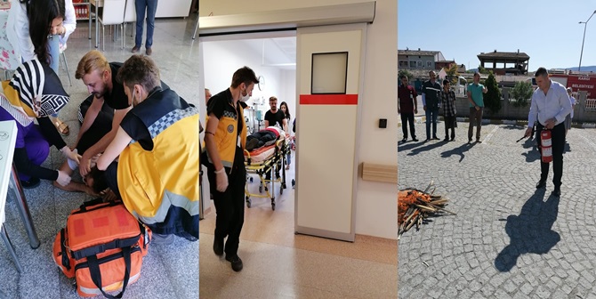 Kargı’da Yangın Tatbikatı Yapıldı
