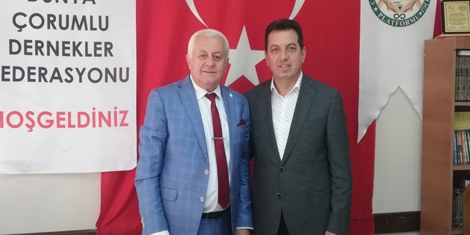 Yıldırım’dan Çorumlular Federasyonuna Ziyaret