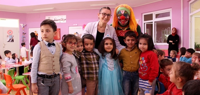 Miniklerde Doğum Günü Heyecanı