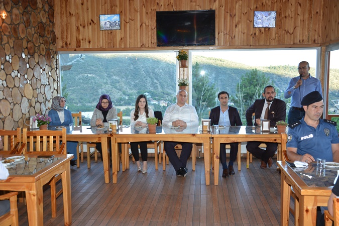 Kaymakam Taş’a Veda Yemeği
