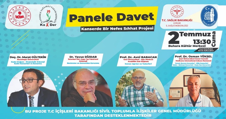 KADER’den, Panele Davet