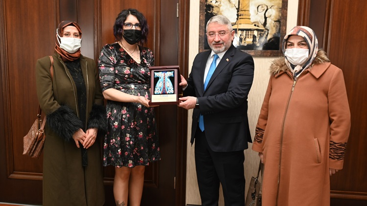 Başkan Aşgın’a Teşekkür Ziyareti