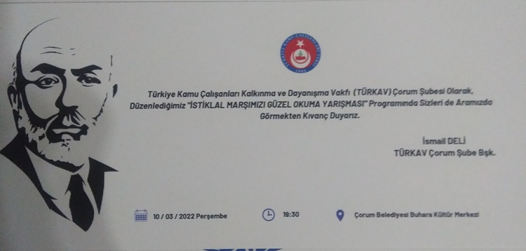 TÜRKAV’dan, “İstiklal’den İstikbale” Programı