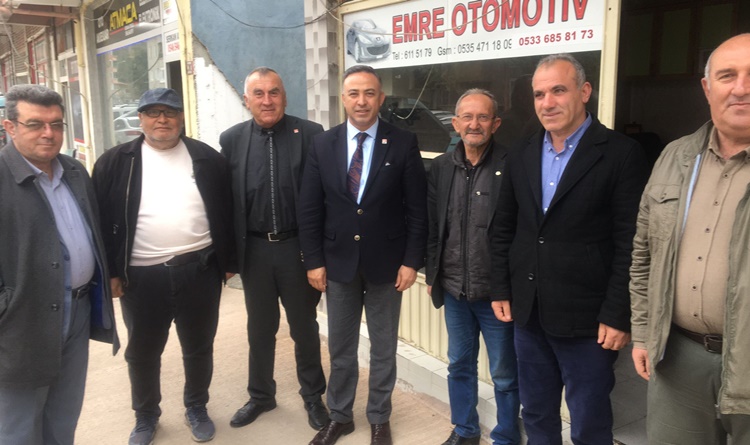 Tahtasız, Osmancık’ta Esnafın Sorunlarını Dinledi