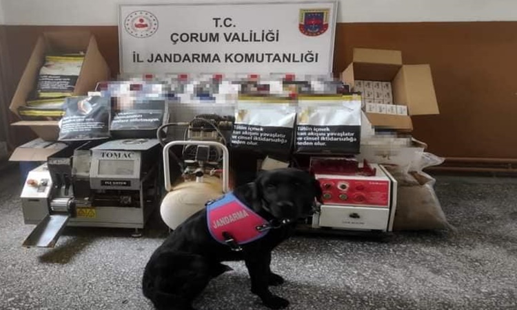 Çorum’da Kaçak Sigara Operasyonu!
