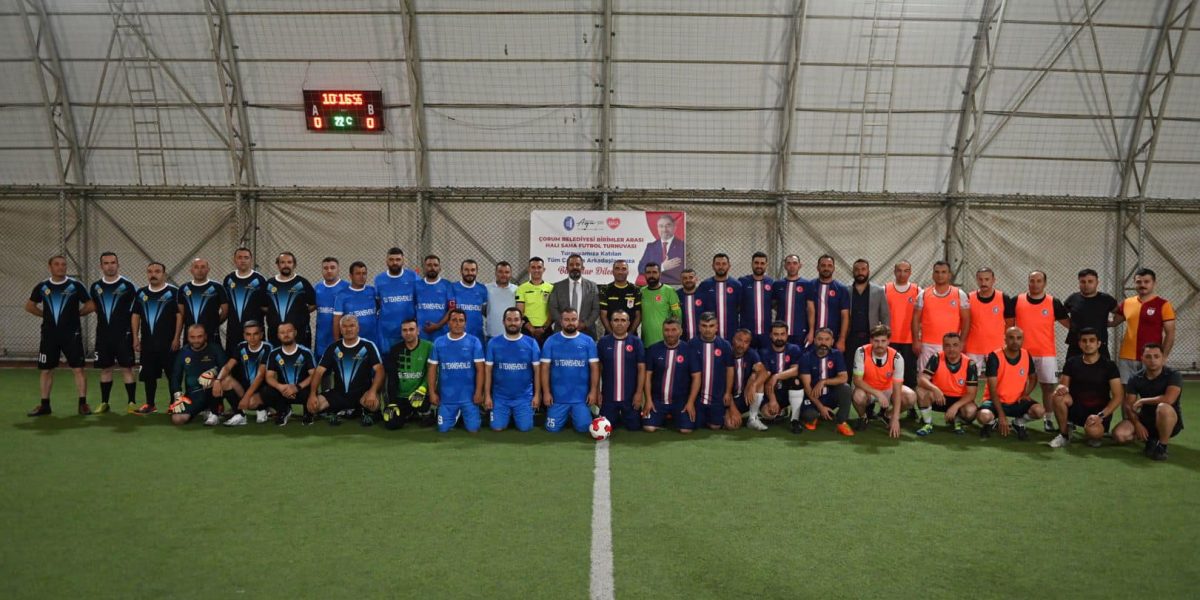 Belediyenin Birimler Arası Futbol Turnuvası Başladı