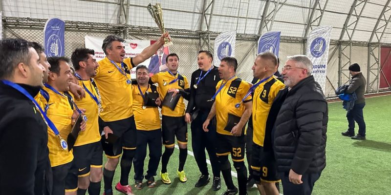 Belediyenin Birimler Arası Futbol Turnuvası Sona Erdi