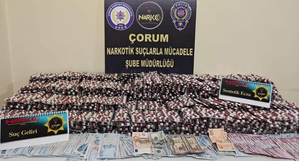 Çorum’da 3 Zehir Taciri Yakalandı