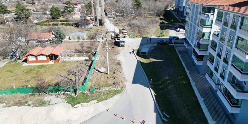 Ahçılar 2. Cadde’de Yol Genişletme Çalışması