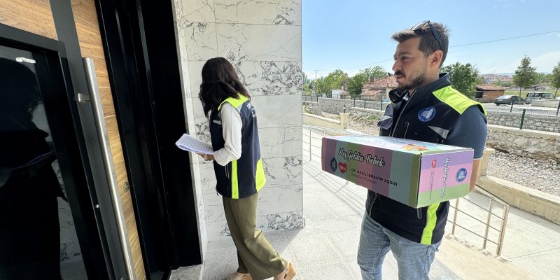 Çorum Belediyesi’nden “Hoş Geldin Bebek” seti