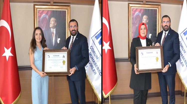 SMMMO’da Yeni Üyelere Ruhsatları Verildi
