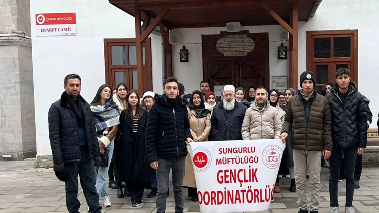 Üniversiteliler Çankırı ve Kastamonu’yu Gezdi