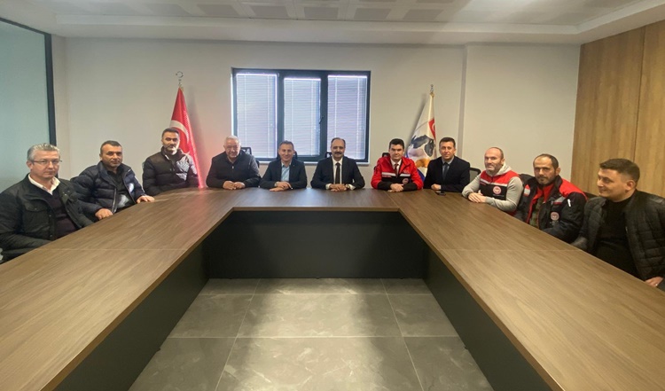 Birlik Yeni Hizmet Binasında Eğitim Toplantısı Yapıldı