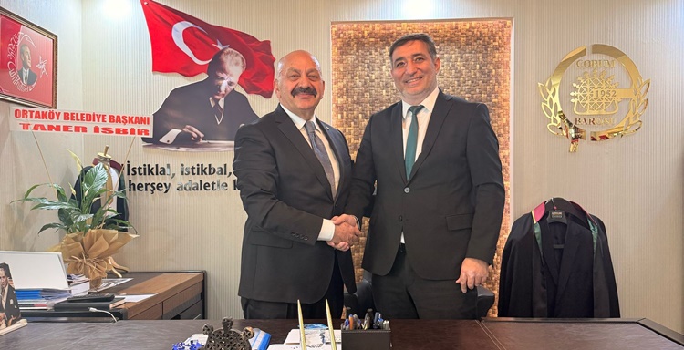 İsbir’den Baro Başkanı Turan Kalıpcı’ya Ziyaret