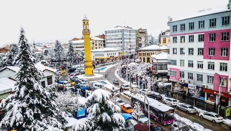 Çorum’a Kar Geliyor