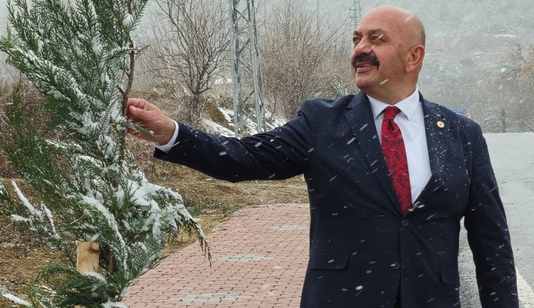 Ortaköy’de  Ağaçlandırma Peyzaj İşlemleri Yapıldı