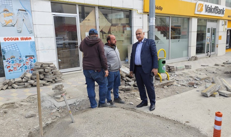 İskilip’te Altyapı Çalışmaları Sürüyor