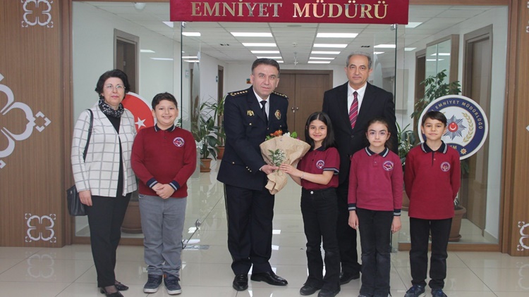 Bahçelievler’den, Emniyet Müdürü Pehlivan’a Polis Haftası Ziyareti
