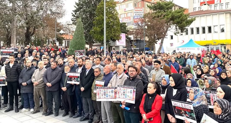 “Gazze Ölüyor İnsanlık Bakıyor!”