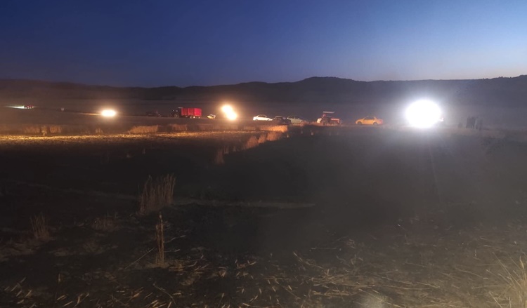 YEDAŞ’ın Trafosu Ekili Araziyi Yaktı