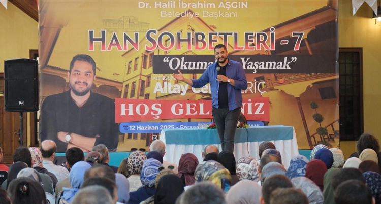 Han Sohbetleri’nin Konuğu Yazar Altay Cem Meriç Oldu