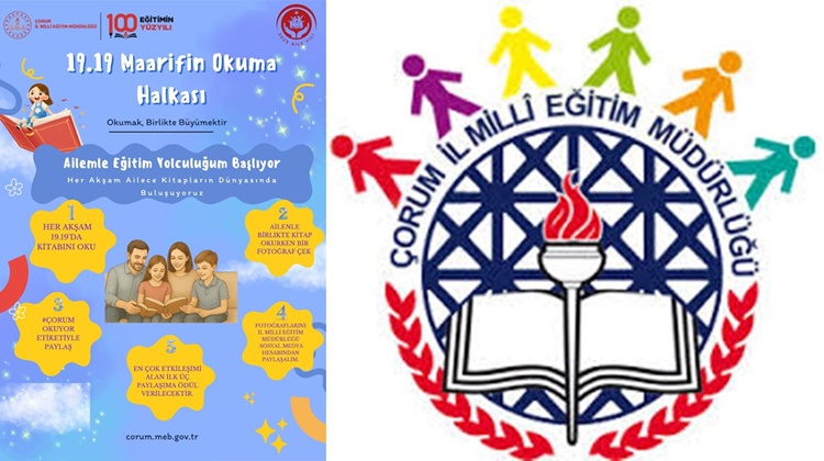 Çorum’da 19.19’da Kitaplar Açılıyor