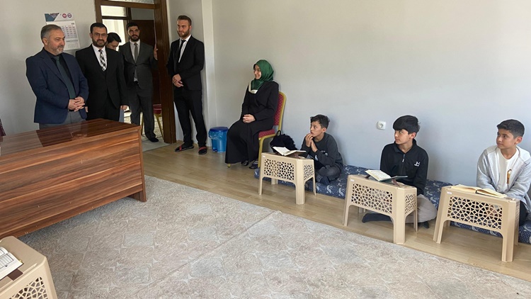 Müftü Yıldırım’dan Bayat Hafızlık Kur’an Kursuna Ziyaret