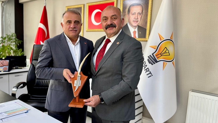 Başkan İsbir’den, AK Parti İl Başkanı Alar’a Ziyaret