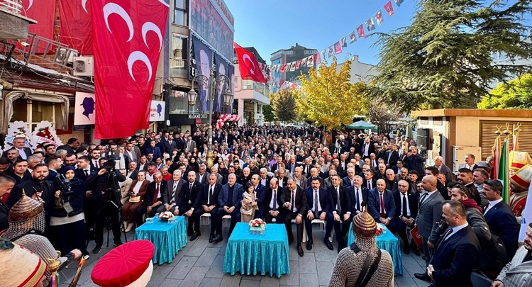MHP’nin Yeni Hizmet Binasına Görkemli Açılış!
