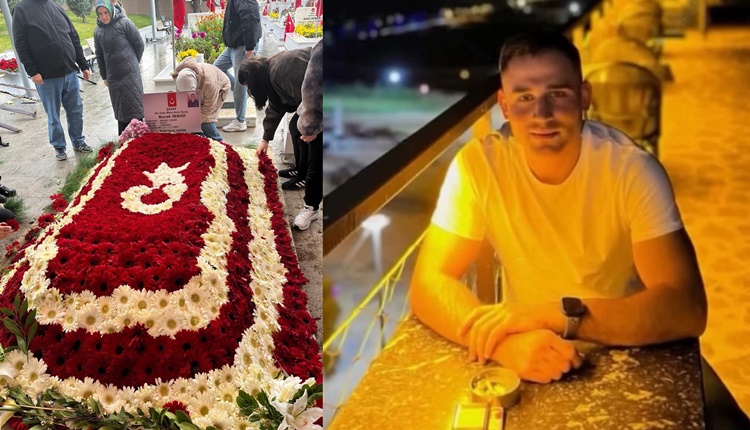 Şehit Burak İbbiği’nin Kabrinde Duygulandıran An