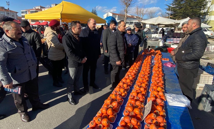 CHP’liler Pazarda Nabız Yokladı