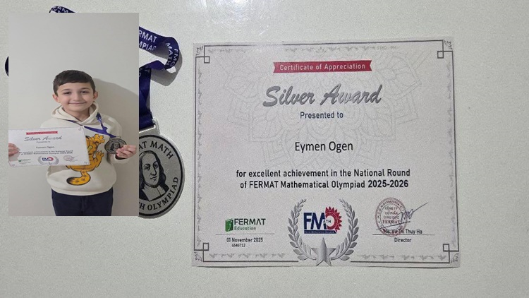 İskilipli Eymen’den Uluslararası Gurur!