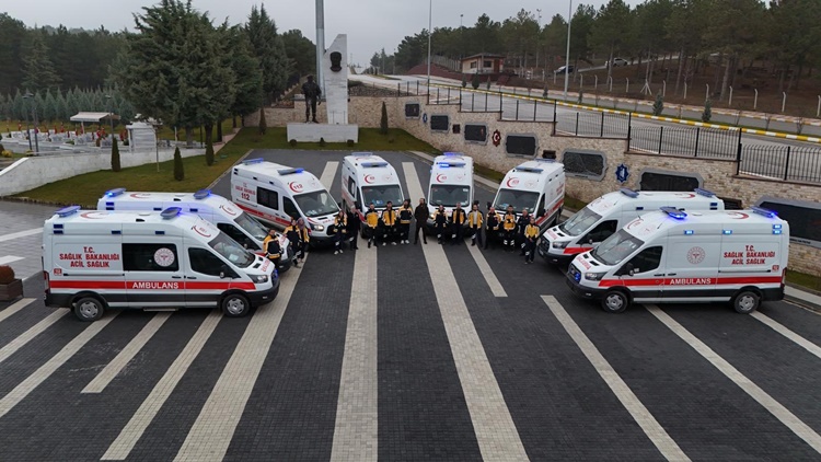 Çorum’a 8 Modern Ambulans