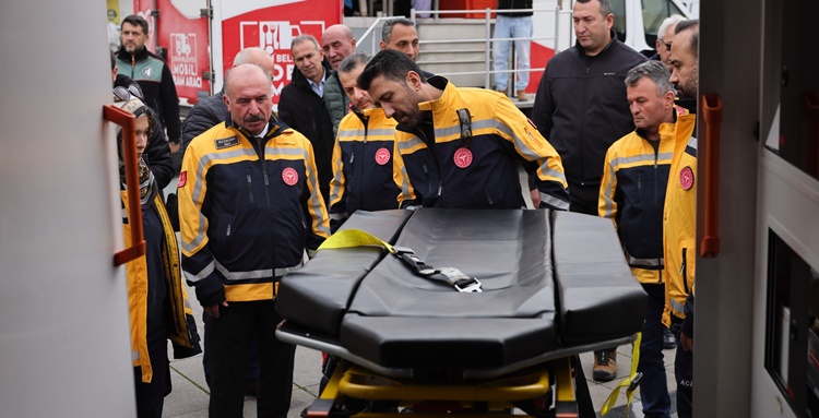 Vali Çalgan, Acil Müdahale Araç Tanıtımı Programı’na Katıldı