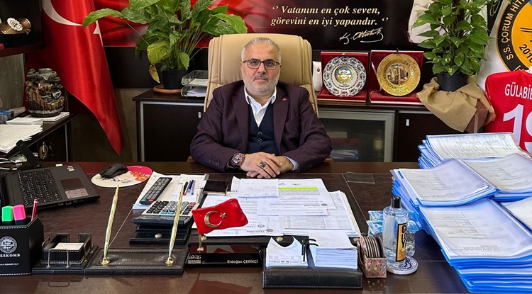 Çerikci Yeniden Adaylığını Açıkladı