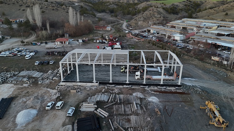 Sungurlu Halk Ekmek Fabrikasında Çalışmalar Sürüyor