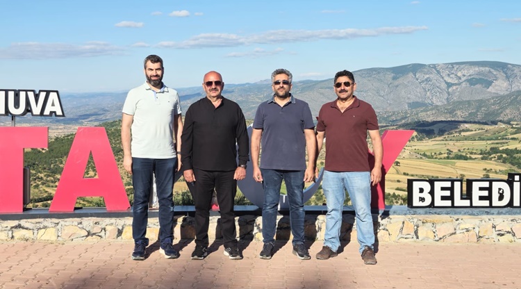 Başhekim Gömeç’ten Başkan İsbir’e Ziyaret