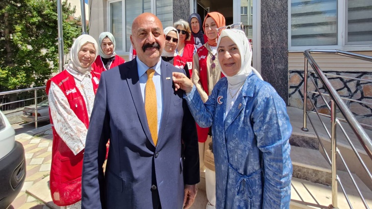 Türk Kızılay’ından Başkan Taner İsbir’e Anlamlı Ziyaret